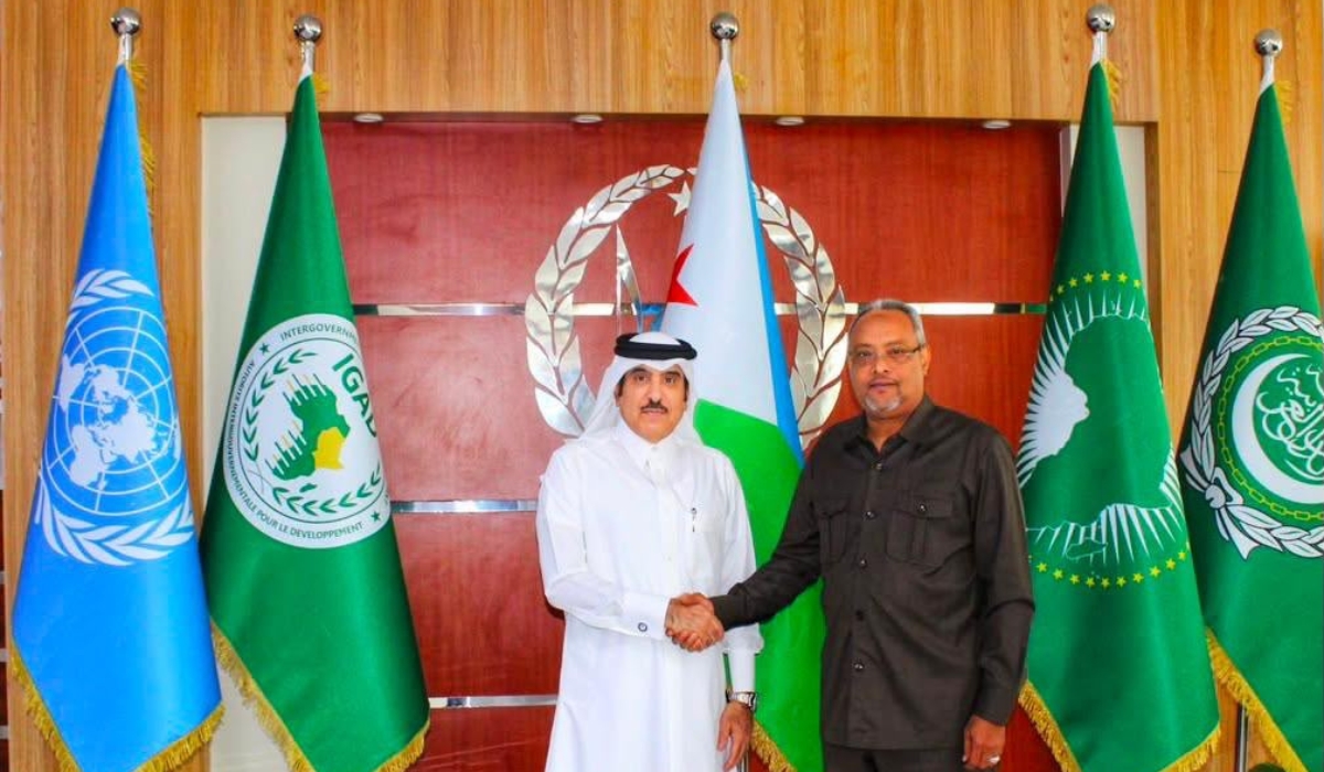 Djibouti Foreign Minister Meets Qatar’s Ambassador to Discuss Bilateral Cooperation